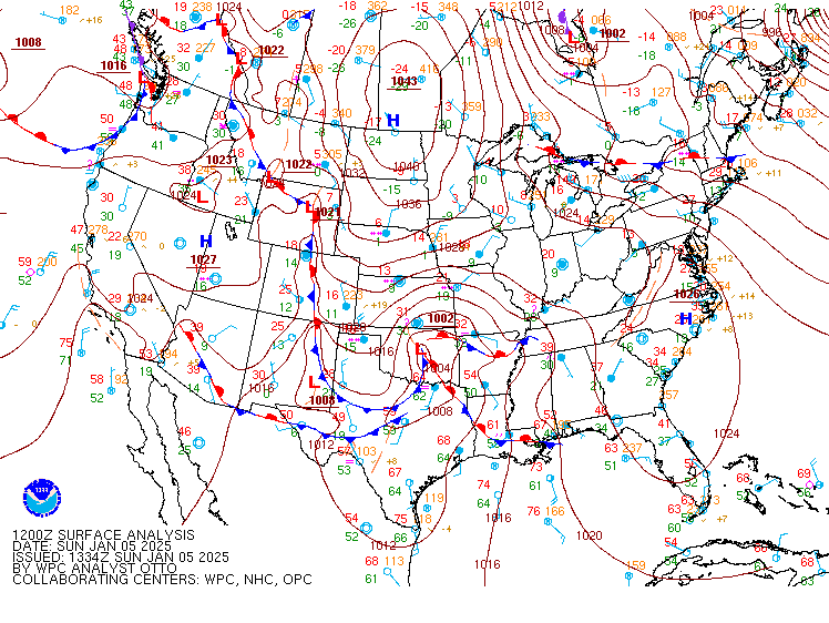 Summary of January 56, 2025 Winter Storm